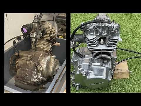 SATISFYING MOTORCYCLE ENGINE POLISHING WITHOUT BREAKING THE BANK