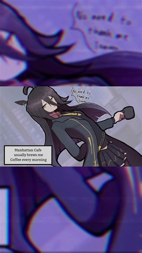 Manhattan Cafe's Yandere Side (Watekostile Uma Musume Comic Dub)