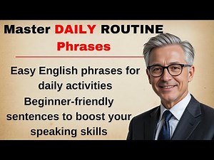 Learn ENGLISH FAST with Pictures | Daily Routine Made EASY! | Graded Reader