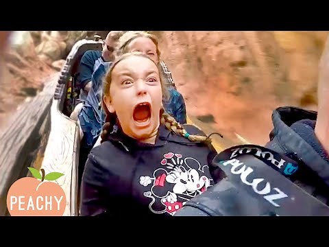 She REGRETS Taking This RIDE 😂 🎢 Funny Moments and Fails 2020