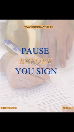 After an accident, insurance companies may try to settle quickly — but accepting an early offer can cost you far more in the long run. Some injuries take days or even weeks to show their full impact. With 38 years of experience helping St. Pete accident victims, I’ve seen how patience and proper documentation can make a major difference in your recovery and compensation. 📞 Before signing anything, call me at 727-381-9200 for a free consultation. Let’s make sure your rights - and your future - a