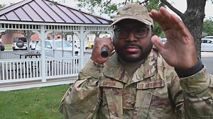 Security forces train to protect and defend using non-lethal force