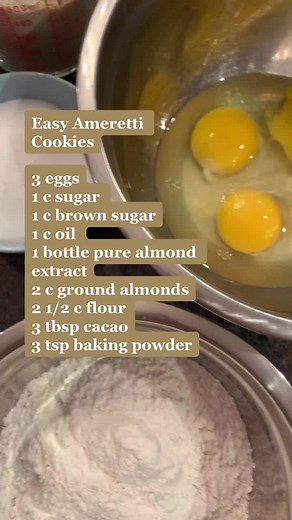 Delicious Homemade Italian Amaretti Cookies Recipe