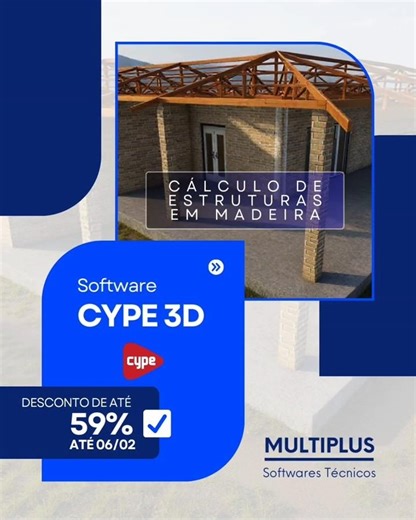 🌲📐 Projete estruturas de madeira com mais precisão e produtividade no CYPE 3D
