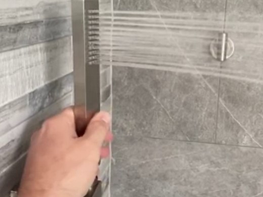 Enga Shower System with Body Jets 12 Inch Ceiling Mounted Rain Shower and Handheld Sprays Brass Full Body Massage Spa Jets Contain Rough-in Shower Valve, Brushed Nickel