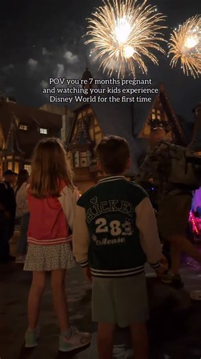 Emily Calandrelli | That Disney World magic mixed with pregnancy hormones should be illegal 😮‍💨 Also, hot tip - we weren’t planning on seeing the fireworks... | Instagram