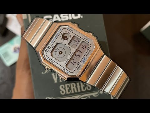 Casio A130WE-1A Vintage Watch Unboxing — Timeless Retro Style #CasioVintage #CasioA130WE1A
