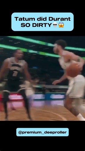 Tatum did Durant SO DIRTY💀😱 #jaysontatum #nba #basketball #kevindurant #anklebreakers #celtics