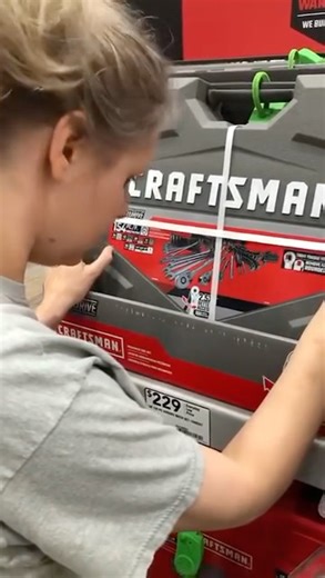 Baddaddy and Jess went back to Lowe’s! Baddaddy picked up supplies for a project, then explained tools to Jess while she explored and asked questions, and she even ended up getting a tool box! | Autistic Interpretations