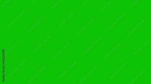 Character Running in Different speed on a Green Screen Background