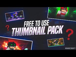 Minecraft Thumbnail Pack For Android/iOS | 5 Free to use Minecraft thumbnails | ‪@darkmyno‬