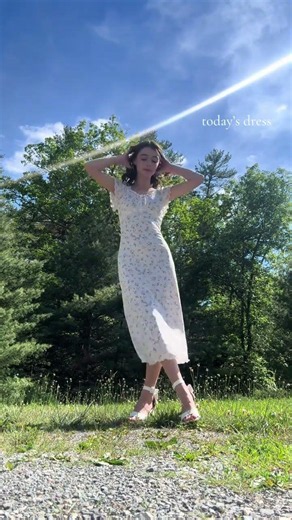 90s Rom-Com Summer Dress You Need 😍👗 #cottagecore #summeroutfits #coquette