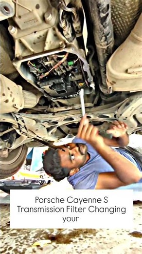 Porsche CayenneS Transmission Filter Changing your..