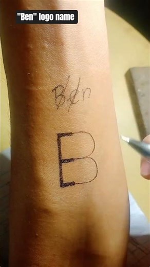 How to connect the letters to form a logo name #namearts #tattooideas #logo #logomaker