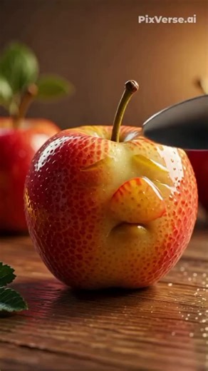 ASMR Experience: Eating a Red Apple 🍎