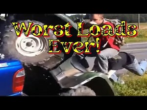Hilarious Four Wheeler & Motorcycle Loading Fails Compilation