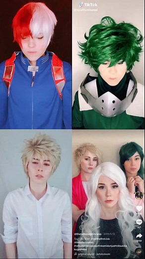 BNHA Cosplay Throwback: Todoroki, Deku, and Bakugou in Action