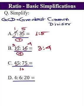 Ratio - Basic Simplifications || Math Practice #shorts #maths #ratio #proportion #arithmetic