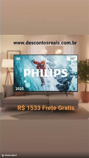 Smart Tv Philips 50" 4k 50pug7300 Comando De Voz Bluetooth