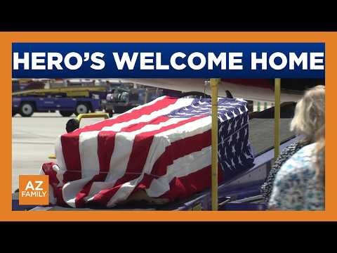 Vietnam veteran returns to Phoenix after dying on Honor Flight trip