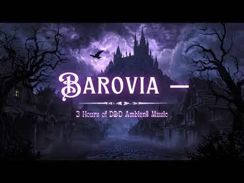 Curse of Strahd — Barovia Ambience | 3 Hours Dungeons & Dragons Ambient Music