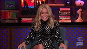 Kelly Ripa ACTUALLY SHOWING LEGS! #kellyripa #celebrity #woman #legs #thighs #tightdress #body #hot #sexy #wow #babe #tvshow