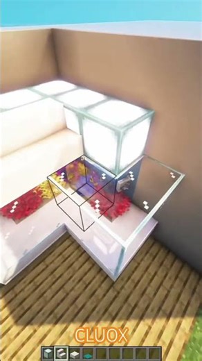 Akuarium #minecraftshqip #minecraft #minecraftedit #aquarium #decor