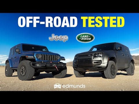 Land Rover Defender Octa vs. Jeep Wrangler Rubicon 392 | V8 Off-Roaders Comparison Test