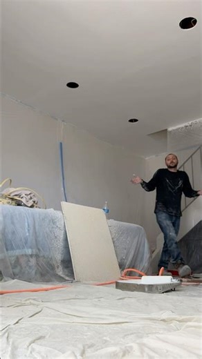 Painting popcorn ceiling