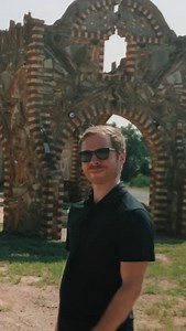 @hullmillwork_hullhomes surveys a 100-year-old gas station on the Meridan highway in Texas. An example of crazy architecture from the past that really has no description. It’s still standing and about to get restored. What can we learn from this. LINK IN BIO - BRENT HULL | Build Show Network