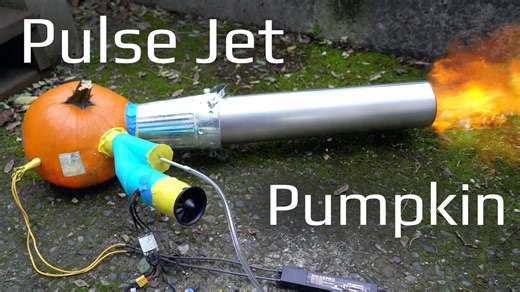 Pulse Jet Pumpkin Launch – Crazy DIY Experiment