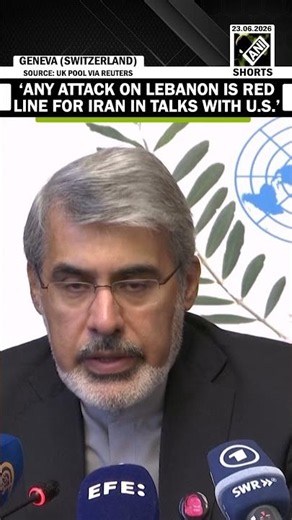 ‘Attack on Lebanon is red line for Iran in talks with US…’ Iran’s Ambassador to UN Office in Geneva