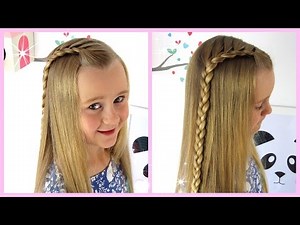 Half French braid-3 minute braided hairstyle- medium-length hair♥cool girl braids&hairstyles