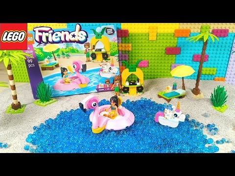 LEGO Friends by the Sea: Pool Fun Rebuild with a Unicorn — You Won't Believe the Result!