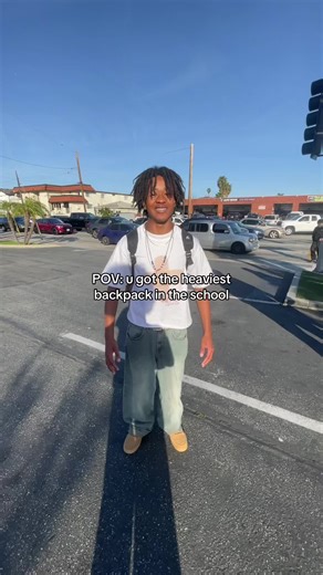 Heavy asl #fyp #viral #relatable #school | backpack