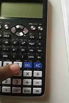 Best way to reset Casio fx-991EX calculator!!!