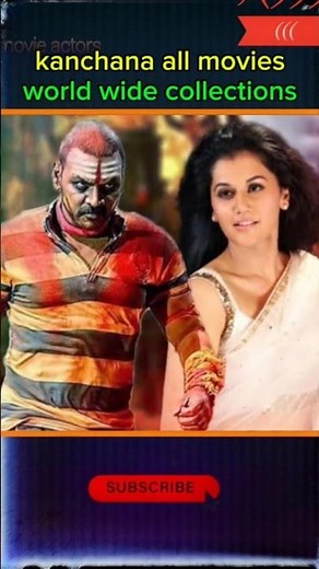 kanchana 123 All movies collections #raghavalawrence #kanchana #kanchana2 #kanchana3 #movies #