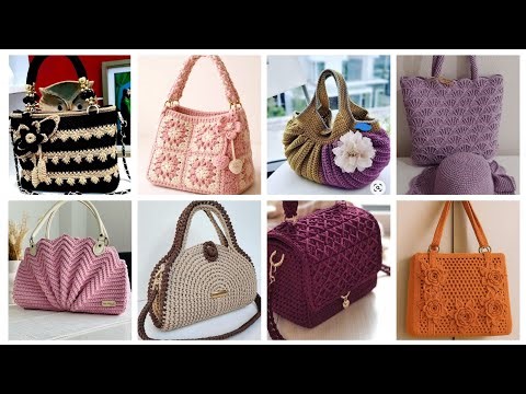 Beautiful Stunning Crochet Bags Designs for girls | Crochet purses
