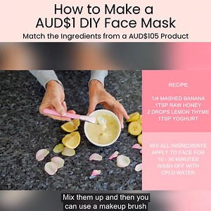 A luxurious firming face mask is expensive! 💰 Then I tried this… 🙌​ ​ I took the ingredients from a AUD$105 Product and match them as close as I could and created a DIY at-home face mask.​ ​ Watch this and make a spa-worthy homemade face mask that you can do right now! | Fabulous50s