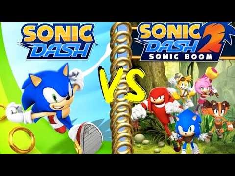 Sonic dash 2 sonic boom vs sonic dash - part 2 android gameplay