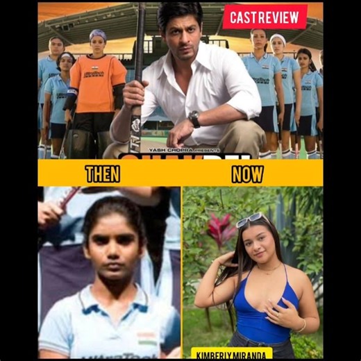 Chak De India Cast Then V/N .#chakdeindia #thenvsnow #viral #india #shahrukh_khan #india #shortvideo