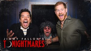Prince Harry joins Jimmy on a trip through Tonightmares, an all-new haunted maze experience in NYC! 👻 🐼 | The Tonight Show Starring Jimmy Fallon