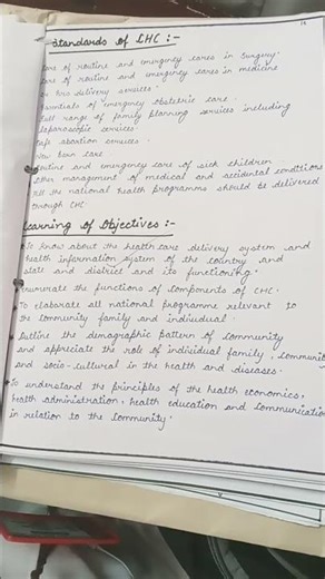 assignment on community health centre#nursing education