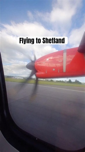 This is what flying to Shetland from Aberdeen looks like #nature #flying #shetland