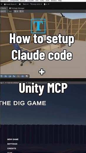 How to setup Claude Code in Unity with MCP