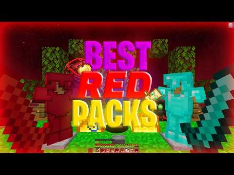 The BEST Red Texture Packs PvP 1.21+