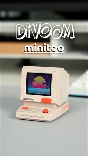 The Coolest Desk Gadget of 2025? Divoom MiniToo Unboxing #desksetup