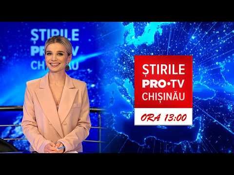 PRO TV News (13:00) | 6 POLICE OFFICERS FROM BOTANICA DETENTION | Moldova