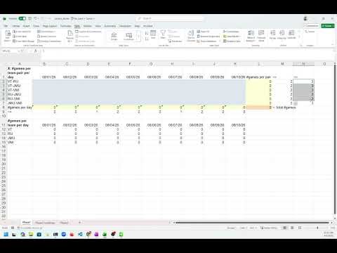BIT2406 - 25SP Project Phase 1 Excel Solver