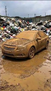Restoring a Flood-Damaged Vehicle #feedshorts #shortsviral #shorts #shortvideo
